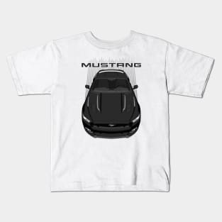 Mustang S550-GT-black Kids T-Shirt